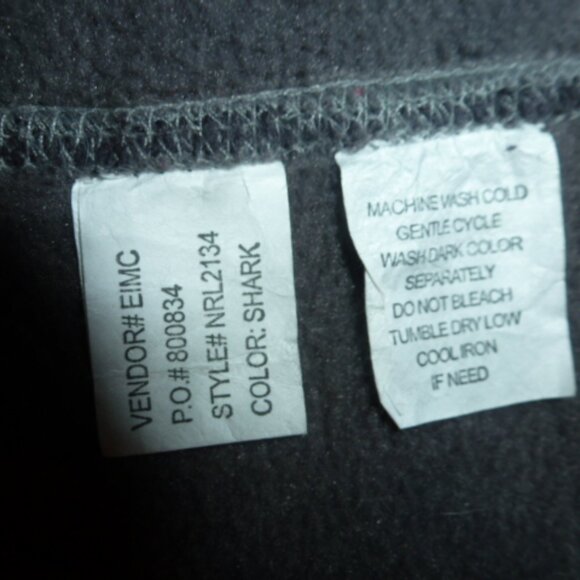 Vintage Kavu Fleece Sleeveless Hoodie Zip Up Vest Streetwear Outdoor Size L - Picture 5 of 9